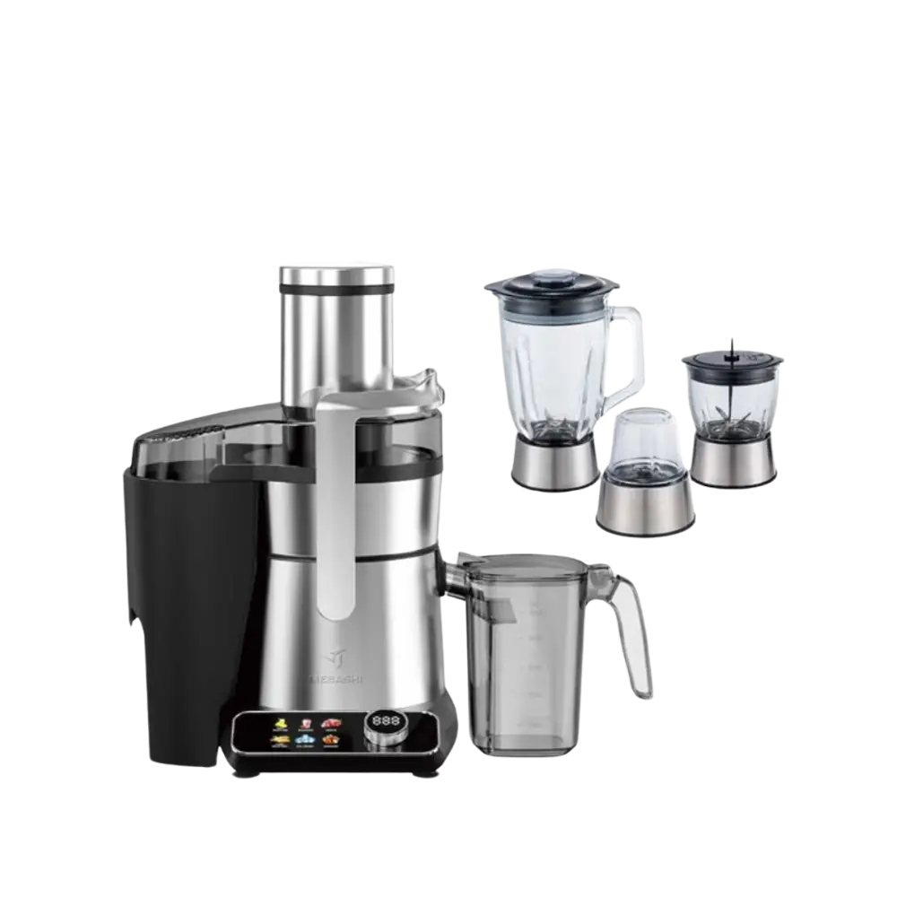 جزئیات تیغه، موتور و بخش تفاله آبمیوهگیر