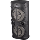 اسپیکر چمدانی بلوتوثی رم و فلش خور Sing-E ZQS8207 + میکروفون و ریموت کنترل