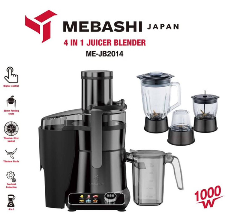 آبمیوهگیر چهارکاره مباشی مدل ME-JB2014