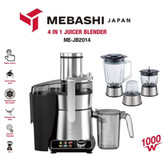 آبمیوهگیر چهارکاره مباشی مدل ME-JB2014