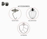 لوازم جانبی: خمیرزن، پره میکسی و پره همزن ME-SBM1105