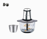 خردکن مباشی مدل ME-CH4005 دو کاسه استیل و شیشهای