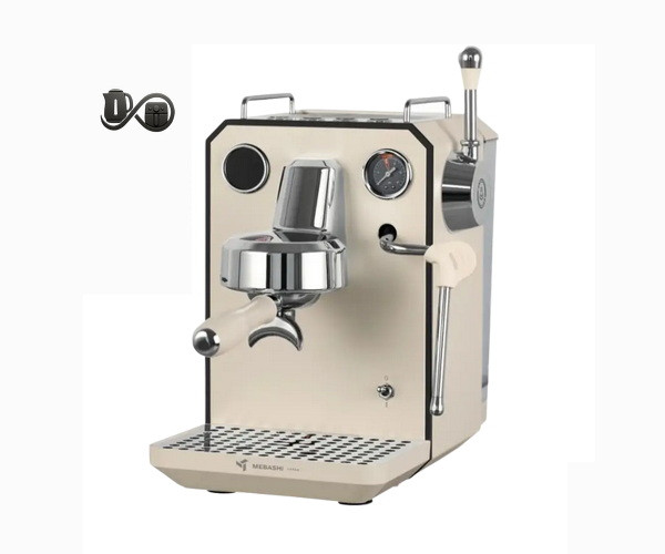 نمای روبهروی اسپرسوساز مباشی ME-CCM2066 سفید