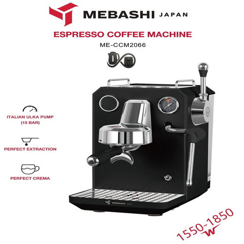 مشخصات اسپرسوساز مباشی ME-CCM2066 مشکی