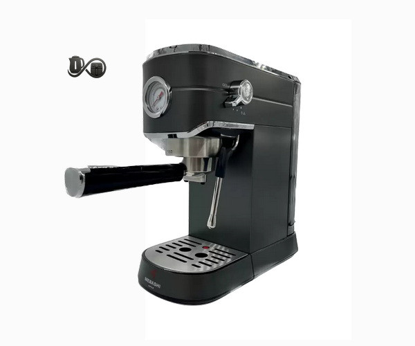 نمای کامل اسپرسوساز مباشی ECM2030 مشکی