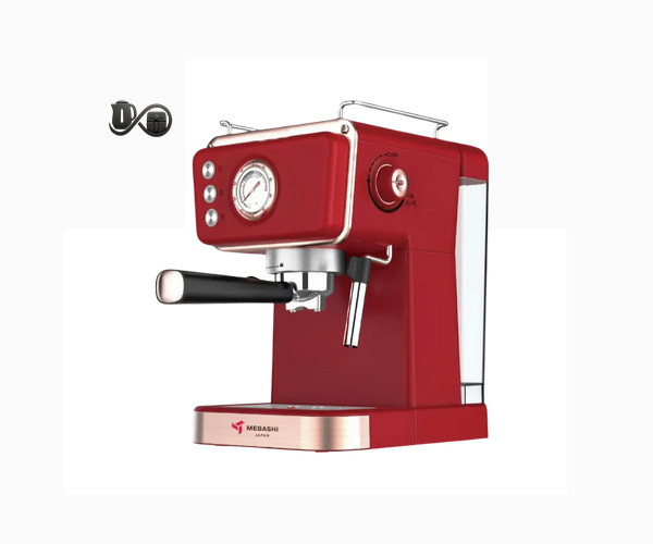 اسپرسوساز مباشی ME-ECM2105 نمای جلو قرمز