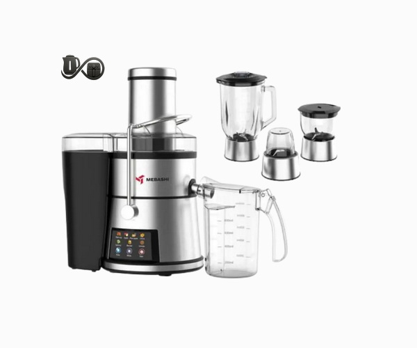 آبمیوه گیر ۴ کاره مباشی مدل ME-JB2012 نمای جلو