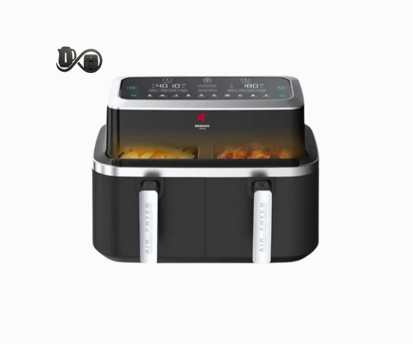 سرخ کن دوقلو بدون روغن مباشی ME-AF976 نمای جلو