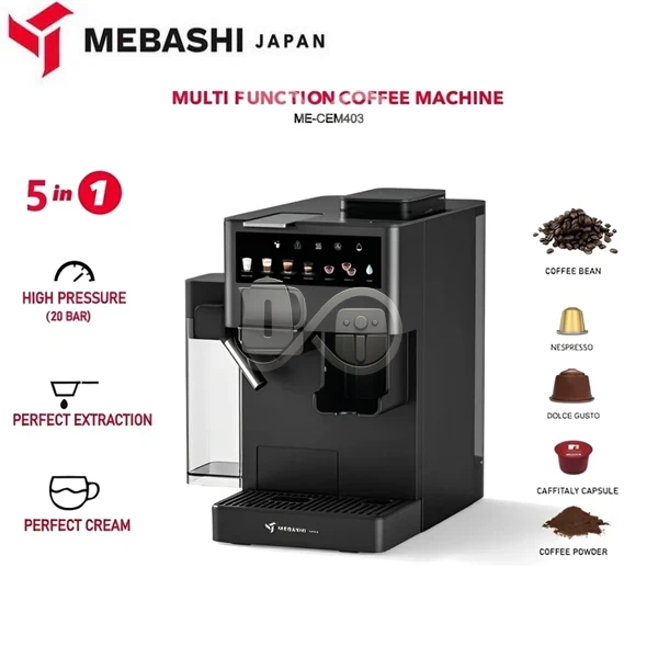 مشخصات اسپرسوساز مباشی ME-CEM403