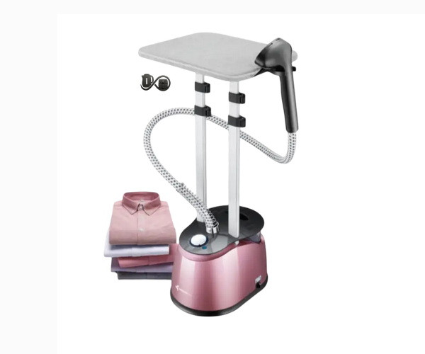 بخارگر ایستاده مباشی ME-GST820SS نمای جلو صورتی