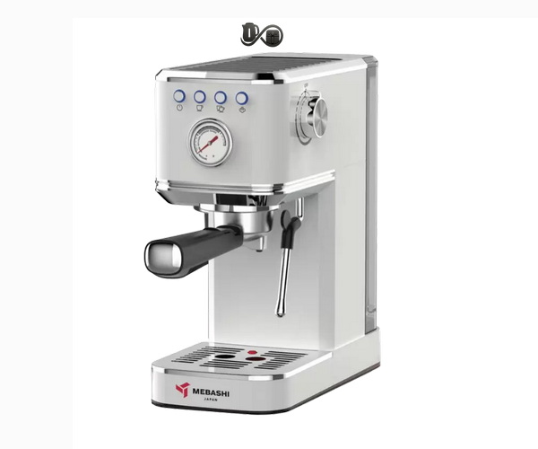 اسپرسوساز مباشی ME-ECM2047 نمای جلو رنگ سفید