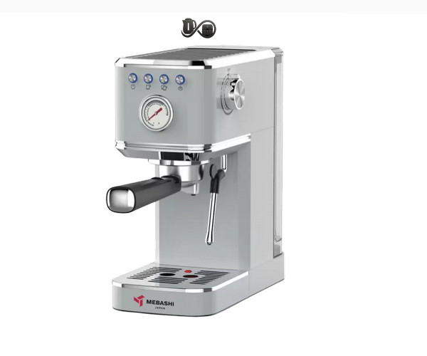 اسپرسوساز مباشی ME-ECM2047 نمای جلو رنگ گری