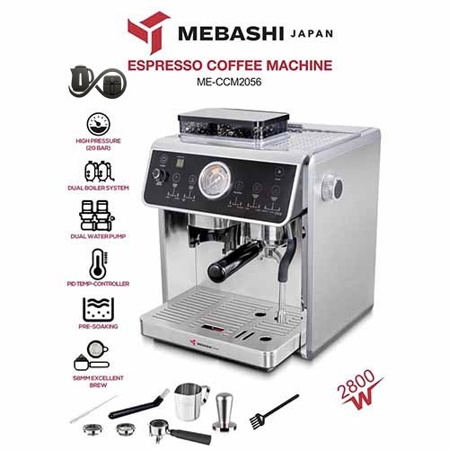 مشخصات اسپرسوساز مباشی مدل ME-CCM2056