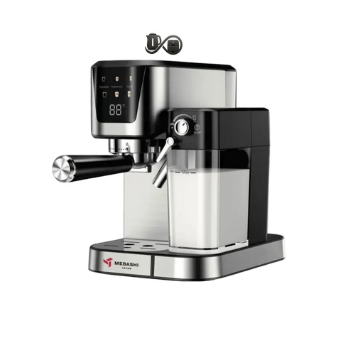 اسپرسوساز مباشی ME-ECM2502 نمای جلو استیل