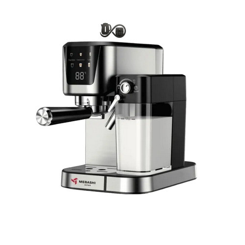 اسپرسوساز مباشی ME-ECM2502 نمای جلو استیل