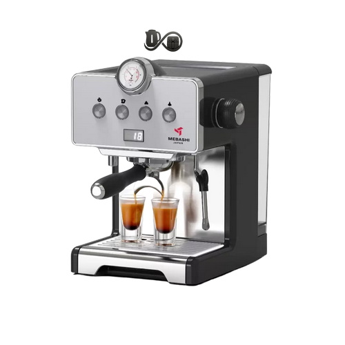 اسپرسوساز مباشی ME-ECM2043 نمای جلو استیل