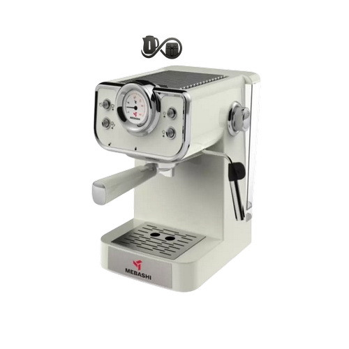 اسپرسوساز مباشی ME-ECM2039 رنگ سفید نمای جلو