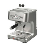 اسپرسوساز مباشی ME-ECM2104 نمای جلو سیلور