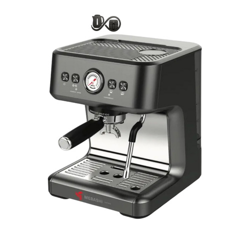 اسپرسوساز مباشی ME-ECM2104 نمای جلو مشکی