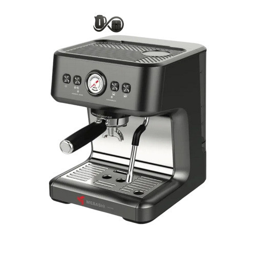 اسپرسوساز مباشی ME-ECM2104 نمای جلو مشکی