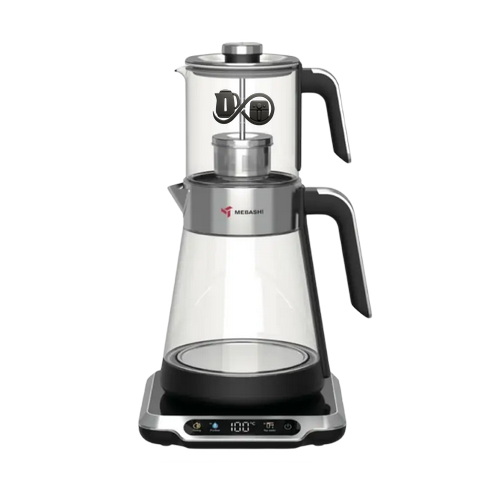 چای‌ساز مباشی مدل ME-TM305 رنگ نقره‌ای