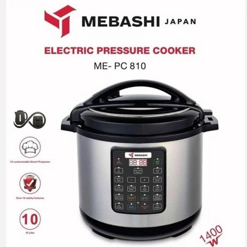 مشخصات زودپز و پلوپز برقی مباشی ME-PC810 ظرفیت 10 لیتر