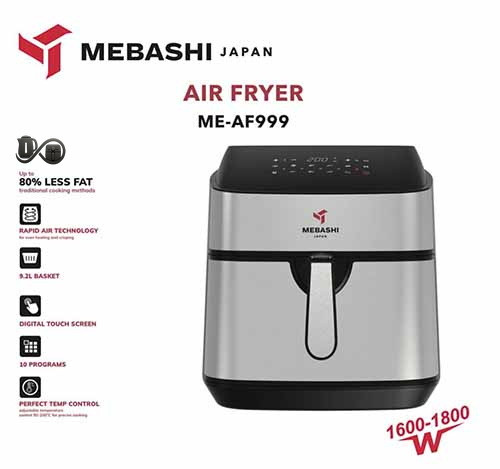 مشخصات سرخکن بدون روغن مباشی مدل ME-AF999