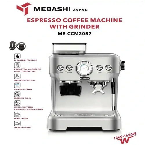 مشخصات اسپرسوساز مباشی ME-CCM2057