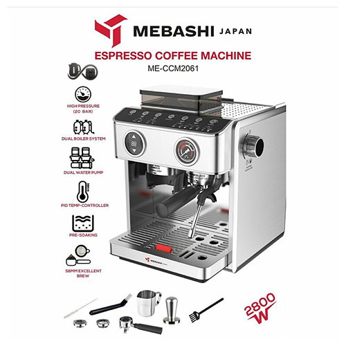 مشخصات اسپرسوساز مباشی ME-CM2061