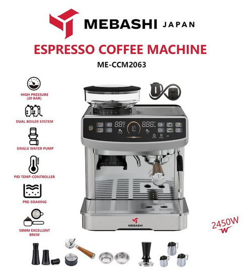 مشخصات اسپرسوساز صنعتی مباشی مدل ME-CCM2063