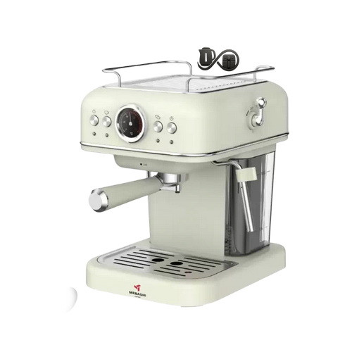 اسپرسوساز مباشی ME-ECM2049 نمای جلو سفید