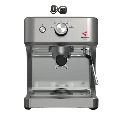 اسپرسوساز مباشی ME-ECM2045 نمای جلو سیلور