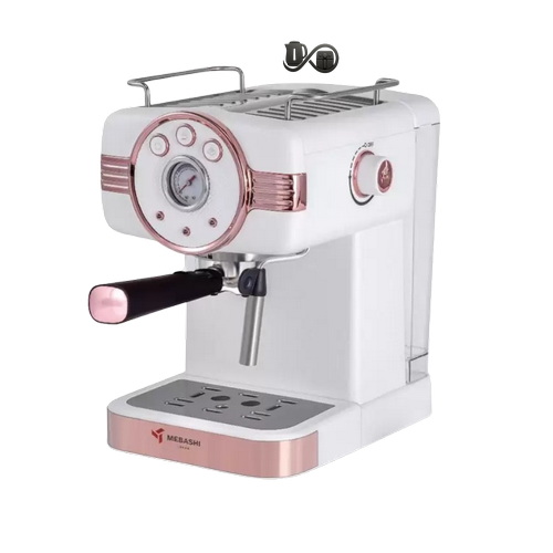 نمای جلو اسپرسو ساز مباشی ME-ECM2046 سفید