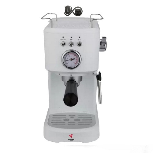 اسپرسوساز مباشی ME-ECM2040 نمای جلو سفید