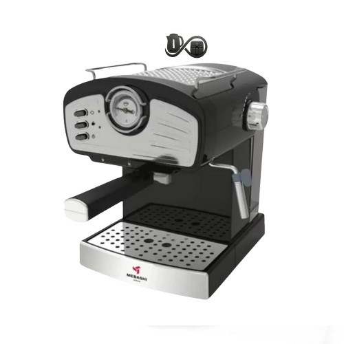 اسپرسوساز مباشی مدل ME-ECM2035 نمای جلو مشکی