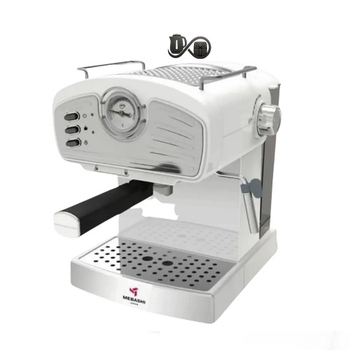 اسپرسوساز مباشی مدل ME-ECM2035 نمای جلو سفید