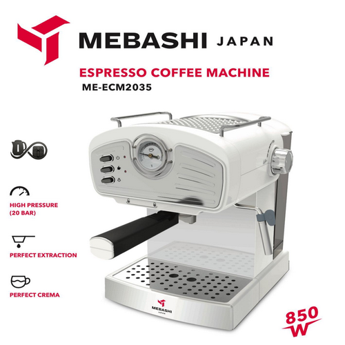 مشخصات اسپرسوساز مباشی مدل ME-ECM2035  سفید