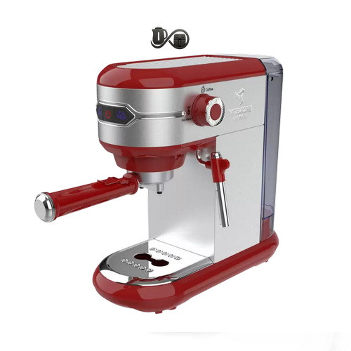 اسپرسوساز مباشی ECM2026 نمای جلو قرمز