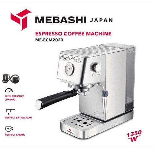 مشخصات اسپرسوساز مباشی ME-ECM2023 سیلور