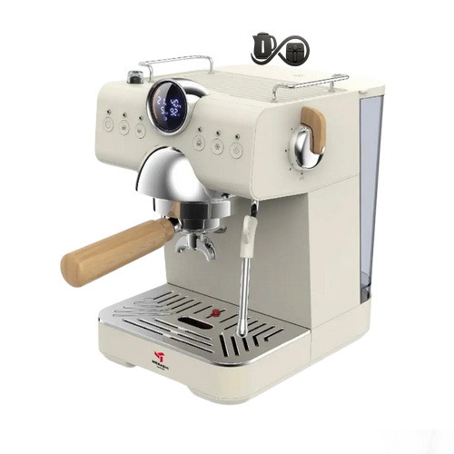 نمای جلو اسپرسوساز مباشی ME-ECM2108 کرم