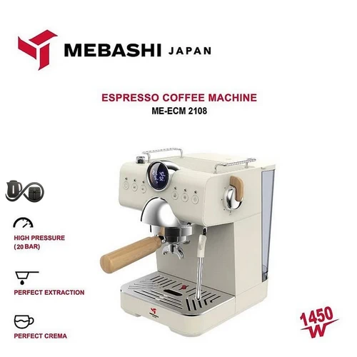 مشخصات اسپرسوساز مباشی ME-ECM2108 کرم