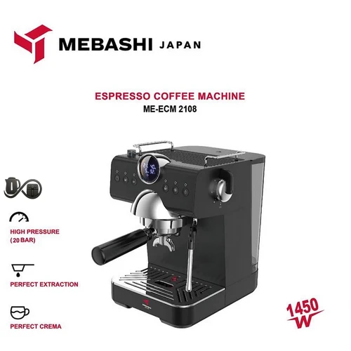 مشخصات اسپرسوساز مباشی ME-ECM2108 مشکی