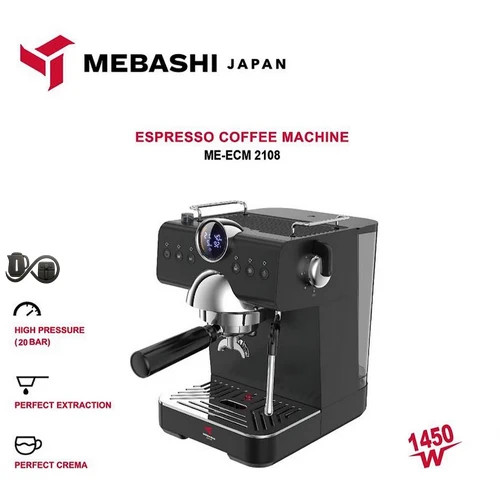 مشخصات اسپرسوساز مباشی ME-ECM2108 مشکی