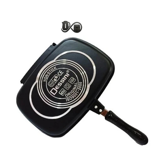 ماهیتابه دو طرفه دسینی سایز ۳۶ نمای جلو