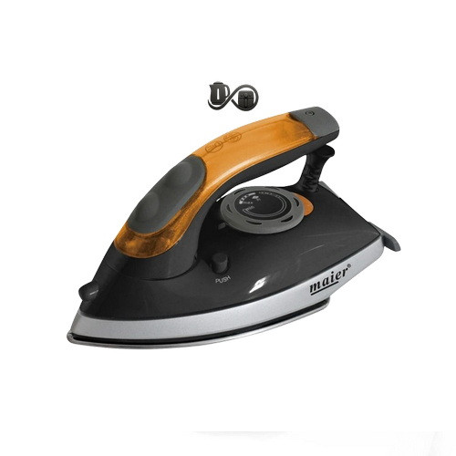 اتو بخار مسافرتی مایر MR-603 نمای جلو مشکی