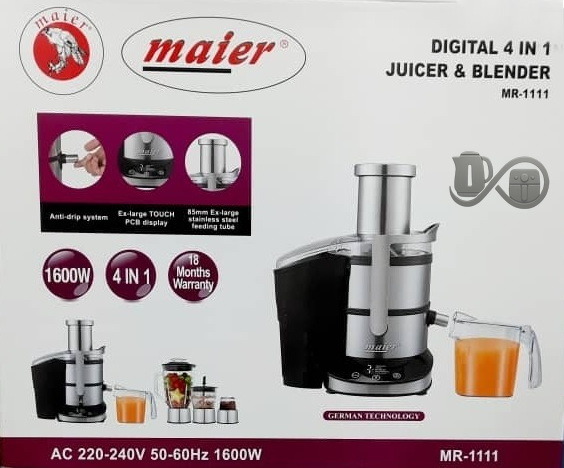 مشخصات آبمیوه‌گیری مایر MR-1111