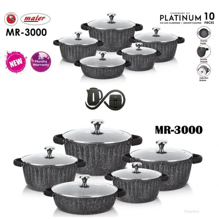 سرویس قابلمه گرانیت مایر مدل 3000 نمای مشخصات