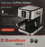 مشخصات اسپرسوساز همیلتون ECH-2816