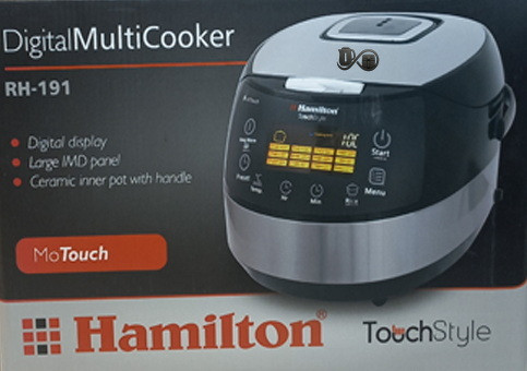 مشخصات پلوپز و مولتیکوکر همیلتون RH-191