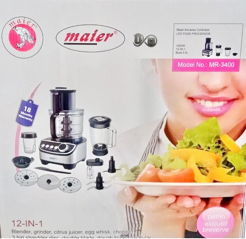 مشخصات غذاساز دیجیتال Maier MR-3400